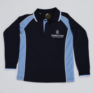 Long Sleeve Sport Shirts (Navy Blue)
